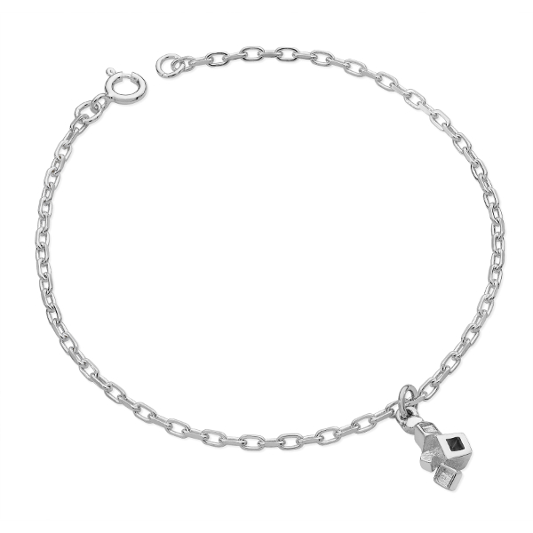 sterling silver jewellery york Adjustable Sterling Silver Plain Charm Bangle  (B89) Sterling silver jewellery range of Fashion and costume and body  jewellery.