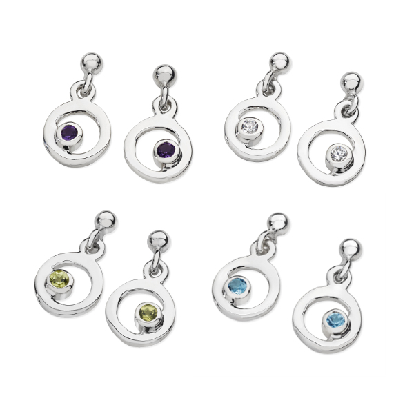 Karen Duncan Jewellery - Bubbles Small Drop Earrings