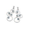 Karen Duncan Jewellery - Bubbles Blue Topaz Large Drop Earrings