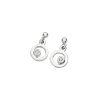 Karen Duncan Jewellery - Bubbles Cubic Zirconia Small Drop Earrings