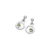 Karen Duncan Jewellery - Bubbles Peridot Small Drop Earrings