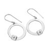 Karen Duncan Jewellery - CZ Drop Earrings on Hook Wires
