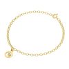 Karen Duncan Jewellery - Bubbles 9ct Gold Charm Bracelet